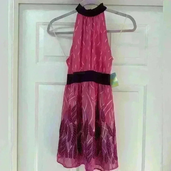 Forever 21 Rare Vintage Flowy Halter Top ~New‎ With Tags~S - Picture 2 of 4